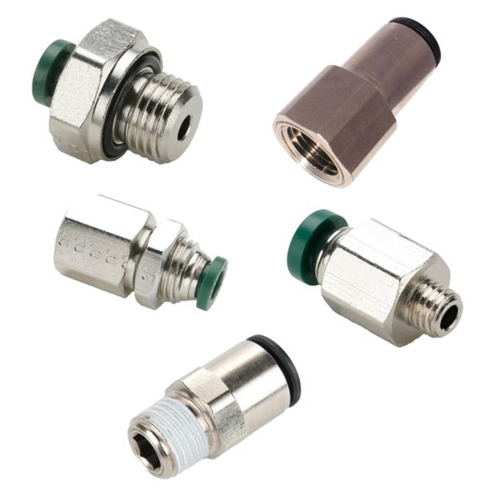 Tube to Pipe Connector Prestolok PLP Depatie Fluid Power